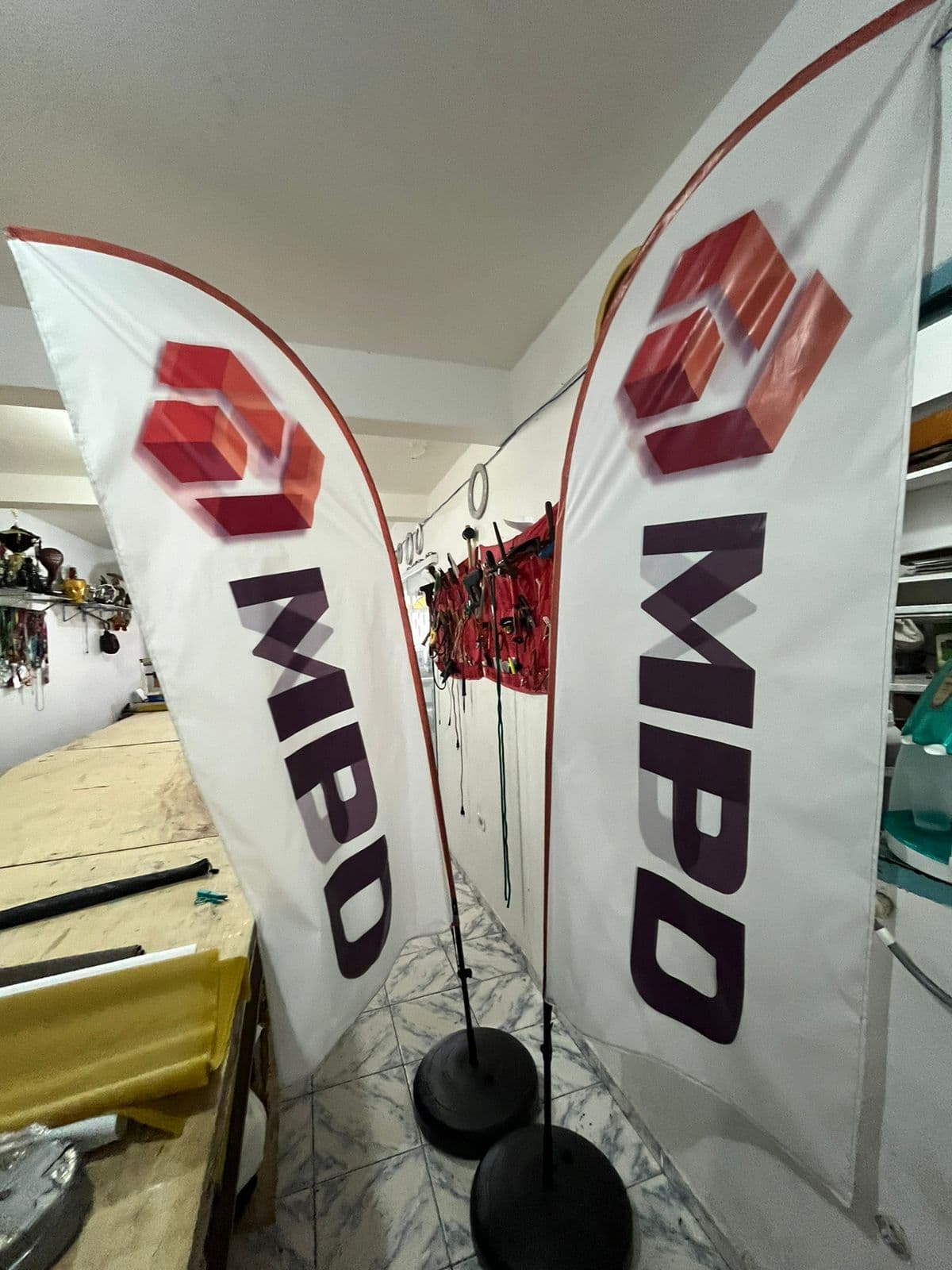 Wind Banner em Barueri - Modelo personalizado